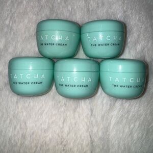 Tatcha The Water Cream - Cool Aqua Skincare x5